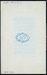 DINNER TO JOSEPH JEFFERSON [held by] COLONIAL CLUB [at] [NEW YORK] (OTHER (PRIVATE CLUB?))
