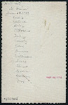 40TH ANNIVERSARY [held by] CLASS OF 1858 OF HARVARD COLLEGE [at] "UNION CLUB, (?)" (OTHER (CLUB);)