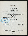 FOURTH OF JULY DINNER [held by] HOTEL SCHENLEY [at] "PITTSBURGH, PA" (HOTEL;)