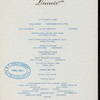 FOURTH OF JULY DINNER [held by] EBBITT HOUSE [at] "WASHINGTON, D.C." (HOTEL;)