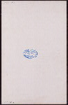 BREAKFAST [held by] NORTHERN STEAMSHIP COMPANY [at] STEAMSHIP NORTH WEST (SS)
