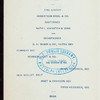 DINNER [held by] NEW-YORK STATE HOTEL ASSOCIATION [at] "MANHATTAN BEACH HOTEL,[NY]" (HOTEL;)