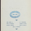 DINNER TO THE NEW YORK STATE STENOGRAPHERS' ASSOCIATION [held by] ALBANY MEMBERS OF THE NEW YORK STATE STENOGRAPHERS'ASSOCIATION [at] "AVERILL PARK, NY"