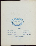 DINNER TO THE NEW YORK STATE STENOGRAPHERS' ASSOCIATION [held by] ALBANY MEMBERS OF THE NEW YORK STATE STENOGRAPHERS'ASSOCIATION [at] "AVERILL PARK, NY"