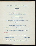 DINNER TO THE NEW YORK STATE STENOGRAPHERS' ASSOCIATION [held by] ALBANY MEMBERS OF THE NEW YORK STATE STENOGRAPHERS'ASSOCIATION [at] "AVERILL PARK, NY"