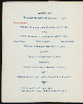 DINNER TO THE NEW YORK STATE STENOGRAPHERS' ASSOCIATION [held by] ALBANY MEMBERS OF THE NEW YORK STATE STENOGRAPHERS'ASSOCIATION [at] "AVERILL PARK, NY"