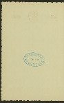 DINNER FOR BARTOLOMEO BERTINI AND MARGHERITA ANDREINI BERTINI [held by] ? [at] (NY)