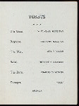 COMPLIMENTARY DINNER TO ANTHONY FIALA OF TROOP "C," U.S.V. [held by] BROOKLYN DAILY EAGLE STAFF [at] "ARGYLE, THE, BROOKLYN, NY" ([REST?];)