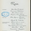 DINNER IN HONOR OF MEMBERS OF SUPREME COUNCIL 33, ANCIENT ACCEPTED SCOTTISH RITE & ACCOMPANYING LADIES [held by] BODIES OF THE RITE [at] "STEAMER ISLAND QUEEN, VALLEY OF CINCINNATI, OH" (OTHER (STEAMER);)