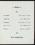DINNER TO LIEUT. HENRY CLAUS OF TROOP C, U.S.V. [held by] BUSHWICK CLUB [at] "BUSHWICK CLUB, BUSHWICK AVE. AND HART ST., BROOKLYN, NY" (OTHER (PRIVATE CLUB);)