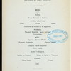 DINNER TO SOLDIERS AND SAILORS OF THE SPANISH AMERICAN WAR [held by] PHI GAMMA DELTA [at] "HOTEL SAVOY, NY" (HOTEL;)