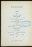 DINNER TO SOLDIERS AND SAILORS OF THE SPANISH AMERICAN WAR [held by] PHI GAMMA DELTA [at] "HOTEL SAVOY, NY" (HOTEL;)