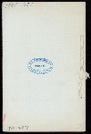 DINNER TO R. PREFONTAINE, MAYOR OF MONTREAL [held by] R. PREFONTAINE'S FRIENDS [at] "PLACE VIGER HOTEL, MONTREAL, [CANADA]" (FOR;)