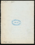 BANQUET IN HONOR OF MR. HENRY REYNOLDS HATCH [held by] WESTERN RESERVE UNIVERSITY [at] "STILLMAN HOTEL, CLEVELAND, OHIO" (HOTEL)