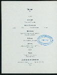 2ND ANNUAL DINNER [held by] THOMAS HUNTER ASSOCIATION OF GRAMMAR SCHOOL NO. 35 [at] "SHERRY'S, NY" (REST;)