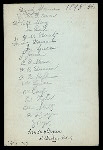 DINNER [held by] UNION LEAGUE CLUB [at] (NEW YORK?) (OTHER (PRIVATE CLUB);)