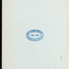 PEACE JUBILEE [held by] CLOVER CLUB [at] "THE BELLEVUE, PHILADELPHIA, PA" (HOTEL)
