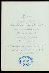 BANQUET IN HONOR OF ABOVE AND OTHR MEMBERS OF THE BOARD OF HEALTH [held by] DR. HEBER JONES' FRIENDS [at] "GAYOSA HOTEL, MEMPHIS,TN" (HOTEL;)