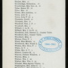 DINNER [held by] SOCIETY OF MAYFLOWER DESCENDENTS [at] "WALDORF-ASTORIA, NY" (HOTEL;)
