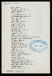 DINNER [held by] SOCIETY OF MAYFLOWER DESCENDENTS [at] "WALDORF-ASTORIA, NY" (HOTEL;)
