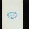 THEATRE PARTY AND BANQUET TO THE MANTAUK THEATRE [held by] GUNNISON LITERARY UNION [at] THE ARGYLE (MONTAUK NY?) (HOTEL(?))