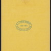 DINNER [held by] SAINT NICHOLAS SOCIETY [at] "[DELMONICO'S], NEW YORK, NY" ([HOT];)