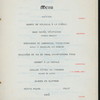 BANQUET IN HONOR OF FERDINAND W. PECK [held by] CITIZENS OF CHICAGO [at] AUDITORIUM HOTEL [CHICAGO IL] (HOTEL)