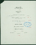 BANQUET IN HONOR OF REAR ADMIRAL WINFIELD SCOTT SCHLET AND COMMANDER WASHBURN MAYNARD [held by] CHAMBER OF COMMERCE NASHVILLE [TN] [at] HE MAXWELL (NASHVILLE TN?) (HOTEL(?);)