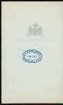 DINNER [held by] HIGH COMMISSIONERS OF HER BRITANNIC MAJESTY [at] "SHOREHAM, THE, WASHINGINTON, D.C." (HOT;)