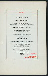 DINNER [held by] HIGH COMMISSIONERS OF HER BRITANNIC MAJESTY [at] "SHOREHAM, THE, WASHINGINTON, D.C." (HOT;)
