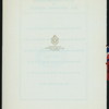 DINNER [held by] HIGH COMMISSIONERS OF HER BRITANNIC MAJESTY [at] "SHOREHAM, THE, WASHINGINTON, D.C." (HOT;)