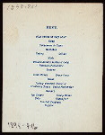 CHRISTMAS LUNCHEON [held by] CLASS OF NINETY NINE P.I.B. [at] "ARGYLE, THE" ([HOT?];)