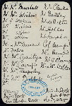 DINNER [held by] ENGLISH EMBASSY [at] "ST. PETERSBURG,[RUSSIA]" (FOR;)