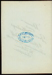 DINNER TO GOVERNOR HASTINGS [held by] GOVERNOR HASTINGS STAFF [at] "THE BELLEVUE, PHLADELPHIA [PA]" (HOTEL;)