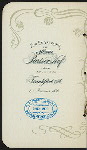 OPENING OF THE HOTEL [held by] HOTEL PAISER HOP [at] "FRANKFURT, GERMANY" (HOTEL;)