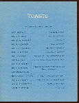 1ST ANNUAL DINNER [held by] LAWYERS ASSOCIATION OF ALTOONA [at] "LOGAN HOUSE; ALTOONA, PA;" ([HOTEL])