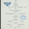 14NTH ANNUAL DINNER [held by] HOLLAND SOCIETY OF NEW YORK [at] SHERRY'S NY (REST;)