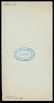 BANQUET TO THE FOREIGN MISSIONARY BOARDS OF US & CANADA [held by] PRESIDENT & VICE PRESIDENT OF THE AMERICAN BOARD [at] "HOTEL MANHATTAN, NY" (HOTEL)