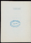 DINNER IN HONOR OF HON. J.I.CLARKE HARE [held by] HARE LAW CLUB [at] BELLEVUE HOTEL (HOTEL;)