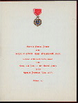 SEVENTH ANNUAL DINNER [held by] SOCIETY OF COLONIAL WARS IN THE STATE OF NEW YORK [at] "DELMONICO'S, NEW YORK, NY" (REST;)