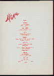 SEVENTH ANNUAL DINNER [held by] SOCIETY OF COLONIAL WARS IN THE STATE OF NEW YORK [at] "DELMONICO'S, NEW YORK, NY" (REST;)