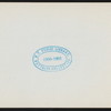 DINNER [held by] PSI UPSILON OF PHILADELPHIA [at] BELLEVUE (HOTEL;)