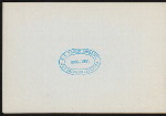 DINNER [held by] PSI UPSILON OF PHILADELPHIA [at] BELLEVUE (HOTEL;)