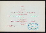 DINNER [held by] PSI UPSILON OF PHILADELPHIA [at] BELLEVUE (HOTEL;)