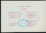 DINNER [held by] PSI UPSILON OF PHILADELPHIA [at] BELLEVUE (HOTEL;)