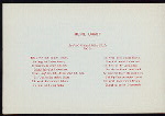 DINNER [held by] PSI UPSILON OF PHILADELPHIA [at] BELLEVUE (HOTEL;)