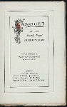 DINNER [held by] SHERIFF'S JURY SECOND PANEL [at] "DELMONICO'S, NEW YORK, NY" (REST;)