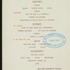 FIRST MEETING AND BANQUET [held by] ONCE A YEAR CLUB OF INSURANCE JOURNALISTS [at] "NEW YORK PRESS CLUB, 34 WEST 23RD ST. NY" (OTHER (PRIVATE CLUB);)