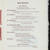 SECOND ANNUAL BREAKFAST [held by] LYDIA F. WADLEIGH AAOCIATION [at] "HOTEL MANHATTAN, NY" (HOTEL;)