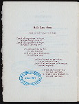 SECOND ANNUAL BREAKFAST [held by] LYDIA F. WADLEIGH AAOCIATION [at] "HOTEL MANHATTAN, NY" (HOTEL;)